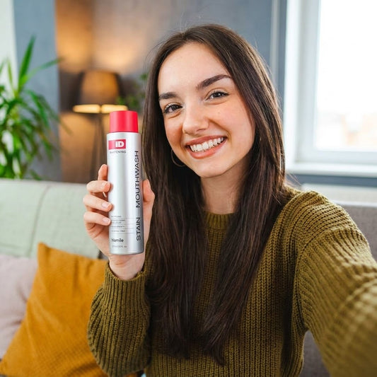 Stain Whitening Mouthwash For White Teeth